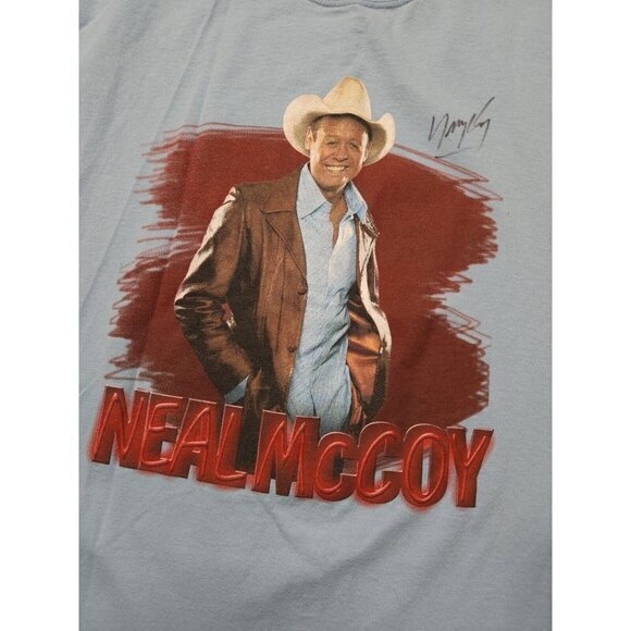 Neal McCoy Autographed‎ Tour T Shirt Mens XL - Picture 4 of 8